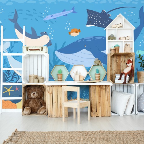 Vinyl fototapete kinderzimmer - vinyl,