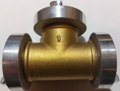 Stück verteiler mit - t-stück,
