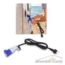 ENVA CEE ADAPTER SCHUKO AUF CEE STECKER mit 1,5m KABEL CAMPING WOHNWAGEN CARAVAN