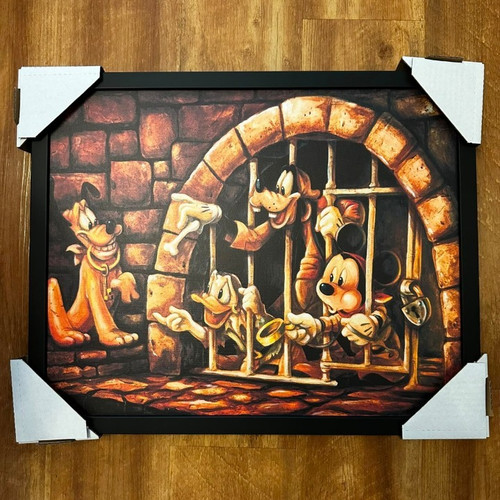 Gerahmtes wandbild - wandbild, im