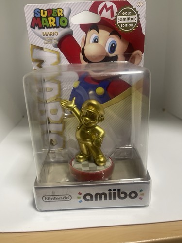 Amiibo figur gold mario - gold, (gold