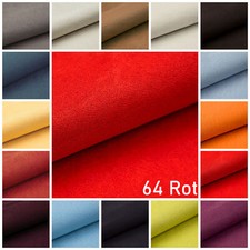 Polsterstoff Alcala Wildleder-Imitat Meterware Microfaser Bezugstoff Möbelstoff