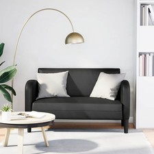 2-Sitzer-Sofa Kunstleder Zweisitzer Wohnzimmer Polstersofa Couch Lounge Sofa Neu