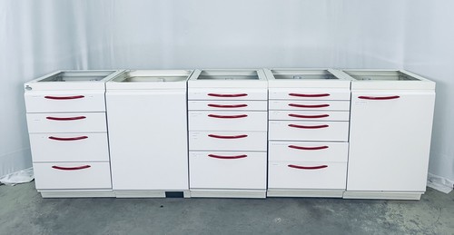 Dentalart schrankzeile 5er - schrankzeile,