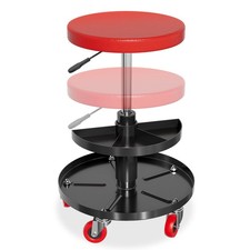 Werkstatthocker mit Rollen