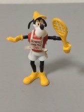 Alte Steckfigur Ü-ei Olympia Goofy EU 1988 Tennisspieler rot Nummer 36 Komplett 