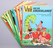 DIE VIER SC Humor Abenteuer Comic Album Carlsen Verlag Auswah Craenhals