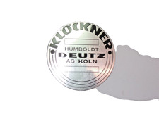 Deutz Typenschild rund f