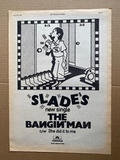 SLADE THE BANGIN' MAN POSTER
