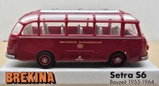 Brekina 1:87 56041 Setra S6 Panoramabus DB Bauzeit 1955-64 UNBESPIELT 
