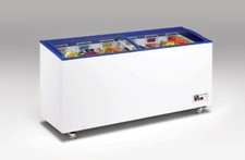 Gefriertruhe SB-Truhe Eisausgabe Glas Schiebedeckel 426 Liter neu Gastlando