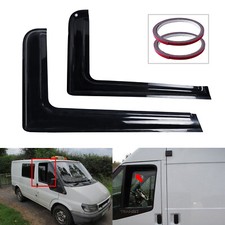 2-tlg Windabweiser Schwarz