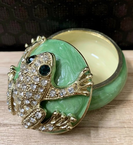 Schmuckdose ringbox frosch - schmuckdose,