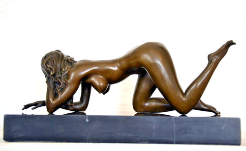 Bronzefigur frau - bronzefigur, –