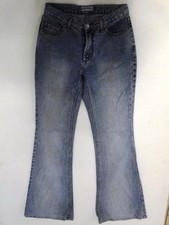 MultiBlu Mega Flare Jeans Hose Schlaghose Hellblau Stonewashed W29 L34