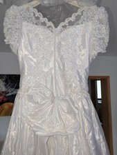Hochzeitskleid Brautkleid Lohrengel Cassel Vintage Gr. M 38