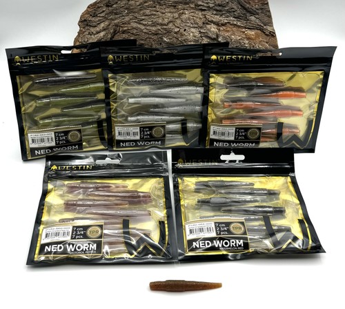 Westin ned worm 7cm 8 - worm,