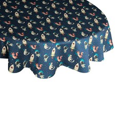 Tischdecke mit Umschlagsaum