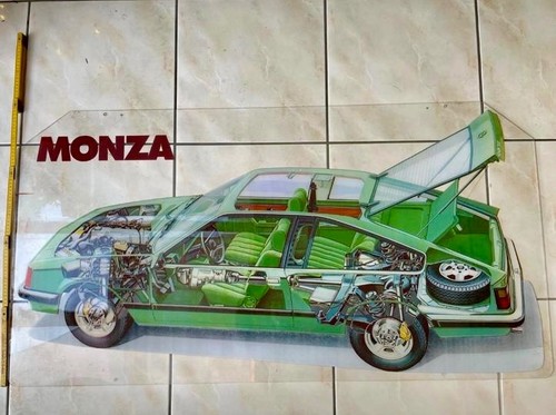 Opel monza reklame werbe - opel, reklame/werbe