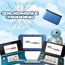 Nintendo 3DS Konsole + Modding + 128GB SD-Karte (Alle Modelle!)
