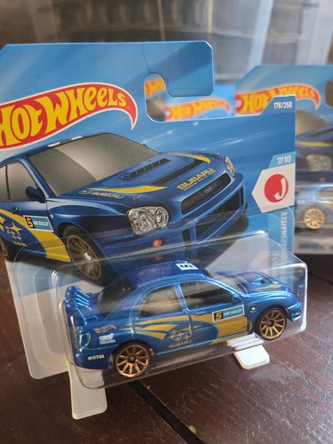 Subaru impreza wrx hot wheels - subaru,