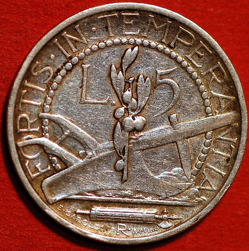 San marino lire 1935 9 - san, km#