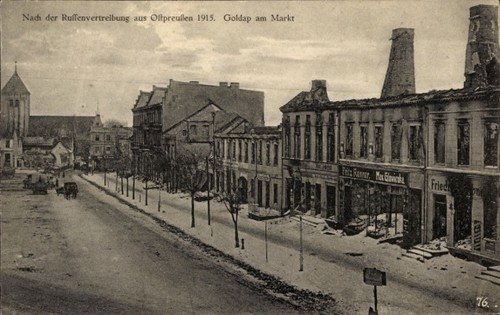 Gołdap goldap ostpreußen - ak,