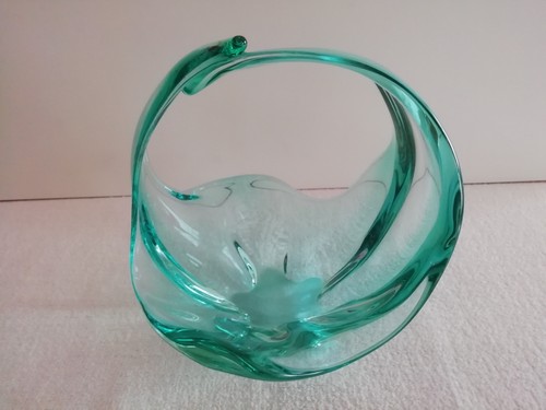 Murano glas henkelkörbchen - glas,