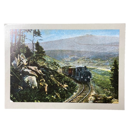 Ansichtskarte eisenbahn - ansichtskarte, ak