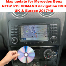 Kartenupdate für Mercedes Benz NTG2 v19 COMAND Navigation DVD UK & Europa 2017/18