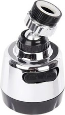 BRAUSEKOPF 2-Strahlarten Strahlregler Brause Schwenkbrause Wasserhahn-Aufsatz 53