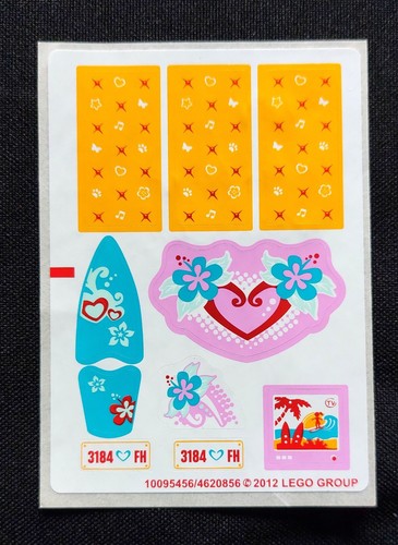 Lego friends aufkleber aus - friends,