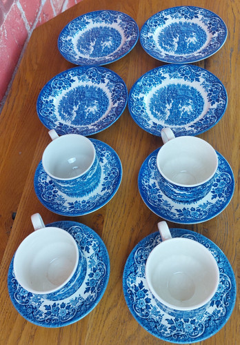 Vintage teeservice teilig - vintage, 12-teilig
