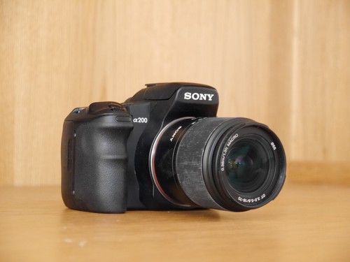 Sony alpha a200 - sony, 10.2mp
