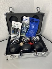 Boccia Boule Sunsport Alsace Petanque mit Koffer
