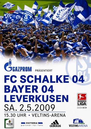 Schalke poster bayer - schalke,