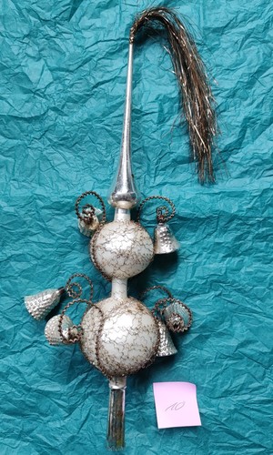 Alte glas christbaumspitze - alte,