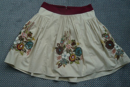 Kenzo rock gestickte blumen - ,