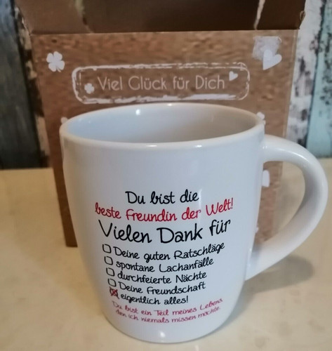 Kaffeetasse beste freundin - kaffeetasse,