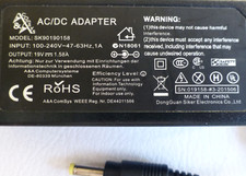 Comsys SK90190158 Mini Netzteil  DC 19V= 1,58A  4,0 x 1,8mm Hohlstecker