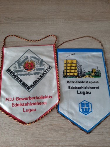 Wimpel ddr lugau - wimpel,