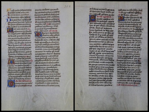 Handschrift pergament blatt - handschrift,