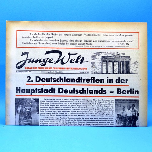 Junge welt 1954 - junge, 04.03.1954