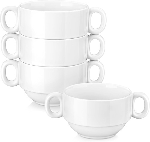 Porzellan suppentassen set - suppentassen,