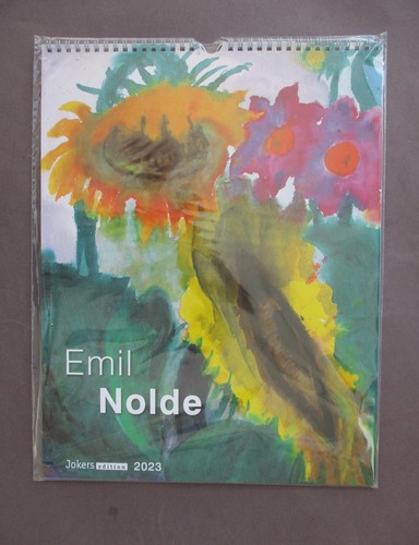 Kunstkalender emil nolde 2023 - kunstkalender,