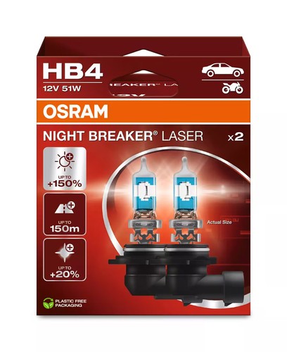Osram hb4 night breaker laser - hb4,