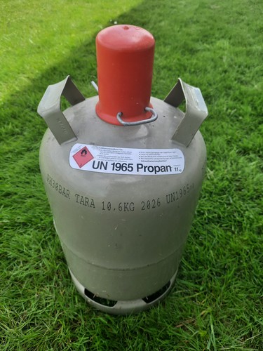 Gasflasche grau leer - gasflasche, 11