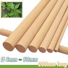 Rundstab aus Buche, Ø 6 mm -