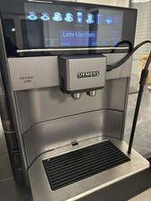 SIEMENS EQ6 plus s100 Kaffeevollautomat Schwarz/Titanium