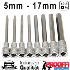 8 x Innensechskant Stecknuss